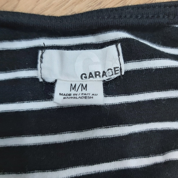 Garage stripe fitted top, size: medium-8/10 - Picture 8 of 9